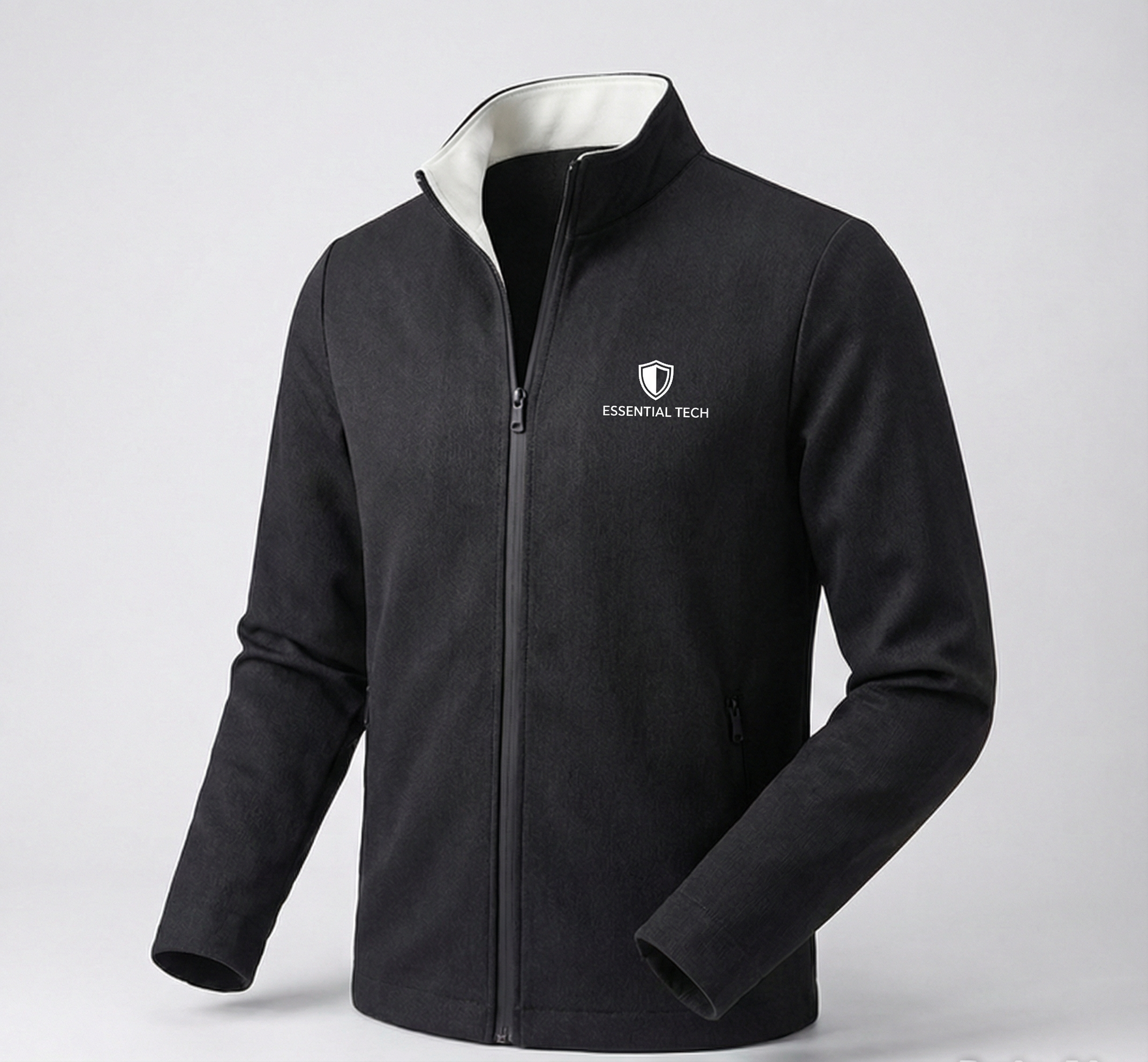 Black Double-Layer Protective Jacket