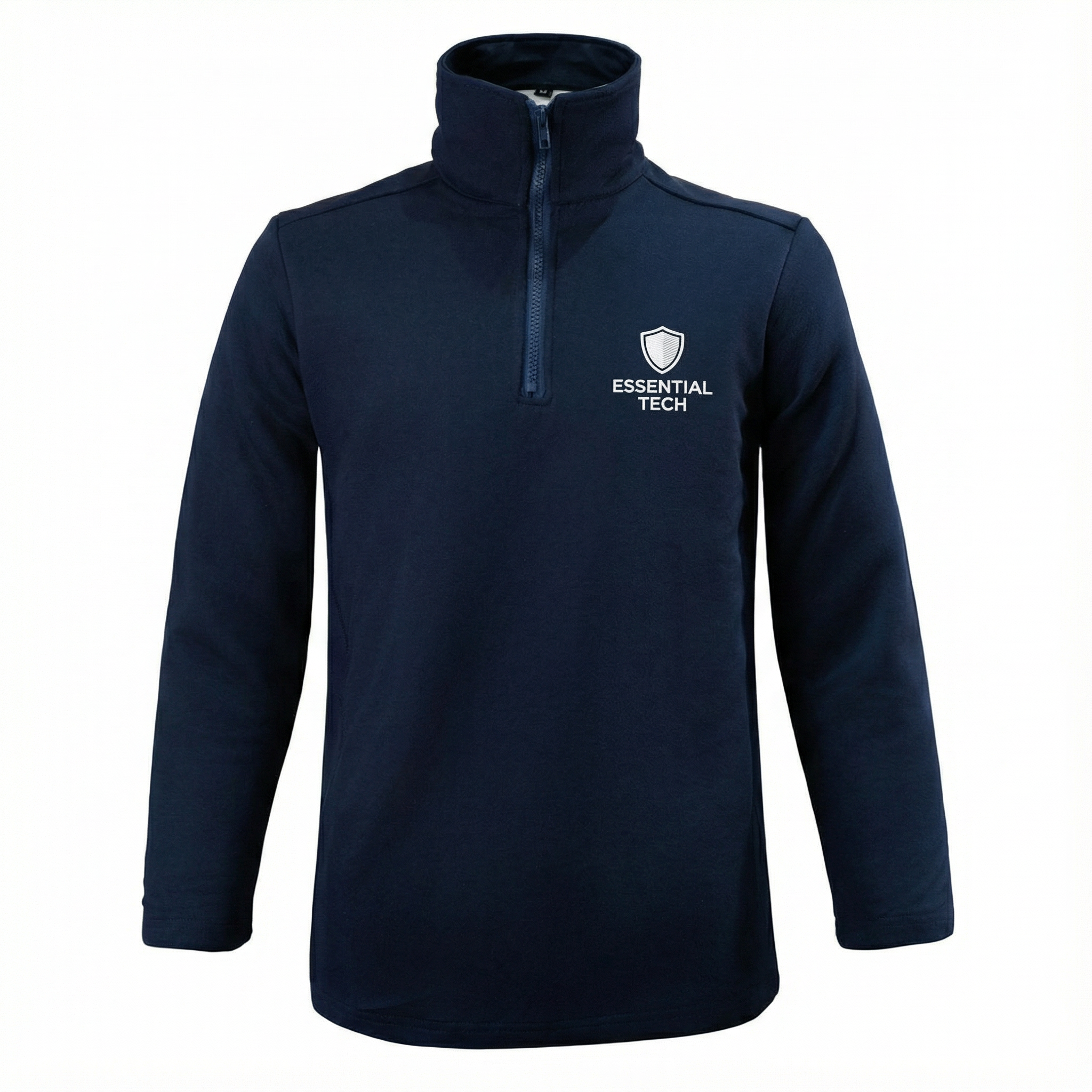 Navy Blue Puncture-resistant Long Sleeved Zipped Jumper